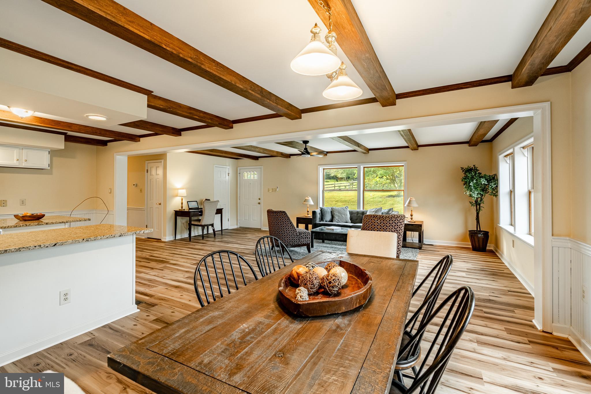 249 Mattson Road Garnet Valley, PA 19060 - Photo 13 of 53 a living room with furniture and a wooden floor