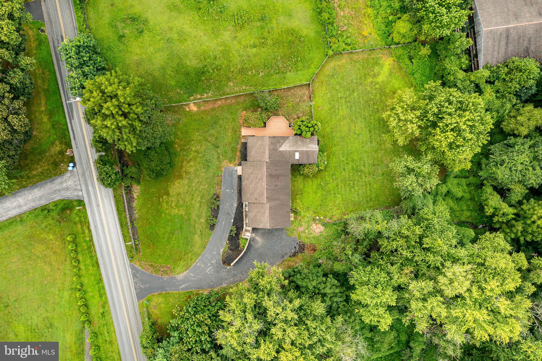 249 Mattson Road Garnet Valley, PA 19060 - Photo 48 of 53 an aerial view of a house with a garden