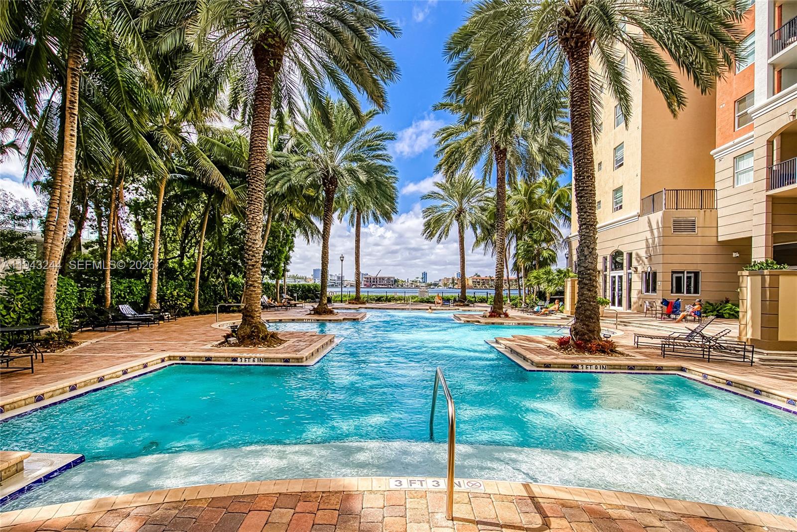 17150 North Bay Road, Unit 2301 Sunny Isles Beach, FL 33160 - Photo 22 of 44 a view of a park with swings and slides