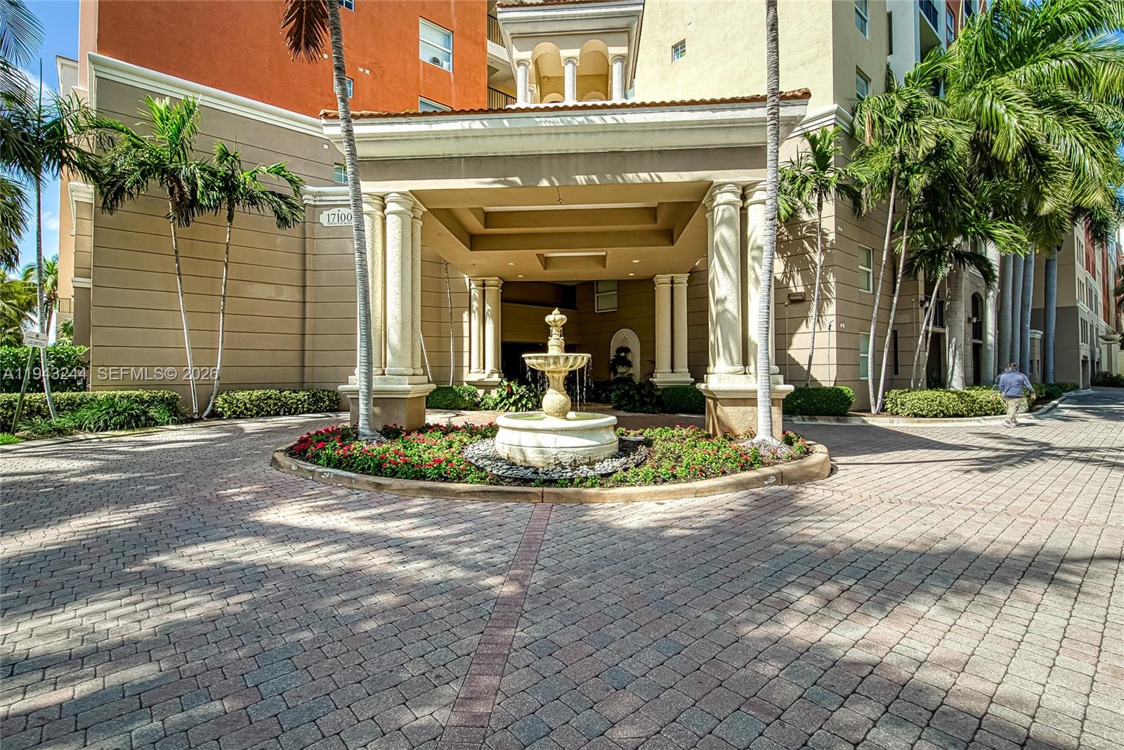 17150 North Bay Road, Unit 2301 Sunny Isles Beach, FL 33160 - Photo 36 of 44 a view of a building with a yard