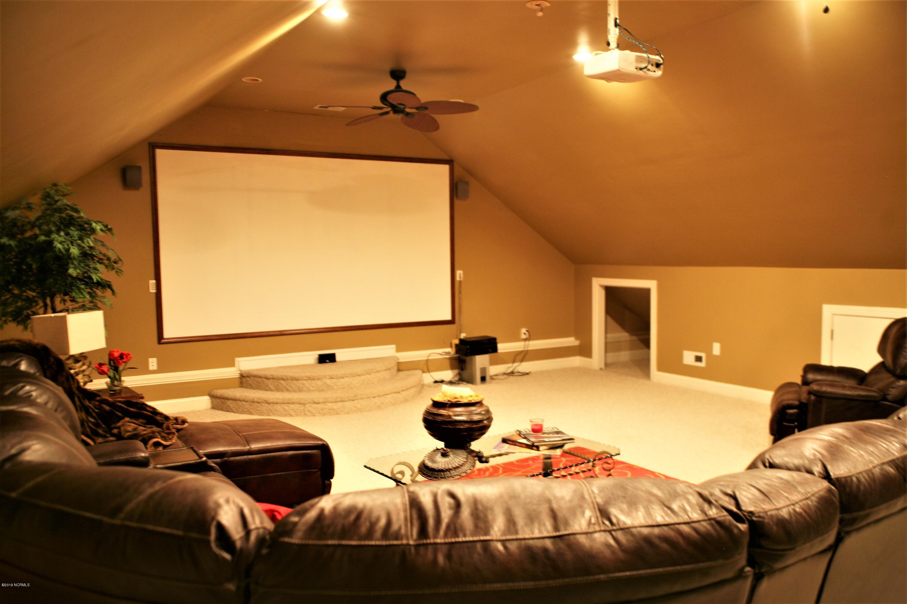 1768 Greens Bridge Road Garland, NC 28441 - Photo 26 of 59 Media Room Large Screen and Projector