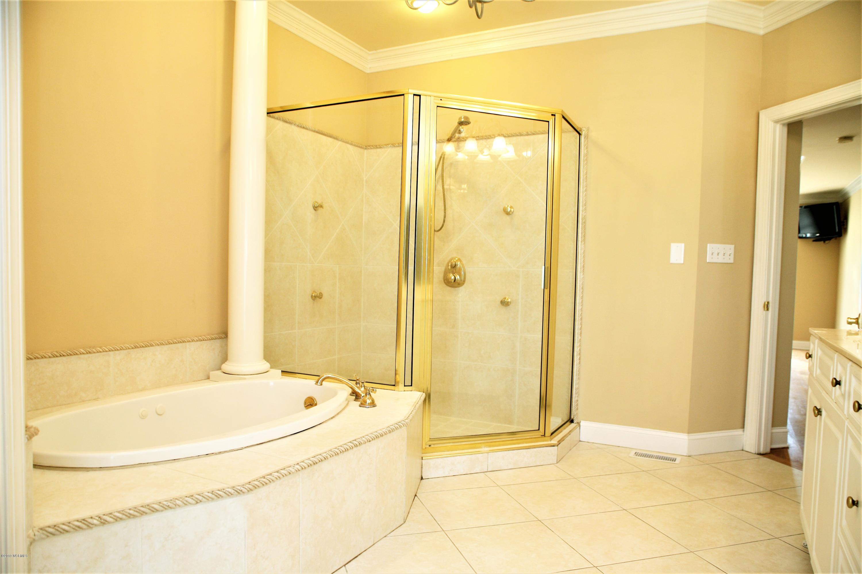 1768 Greens Bridge Road Garland, NC 28441 - Photo 33 of 59 Master Suite with Jet Tub and Double Head Shower
