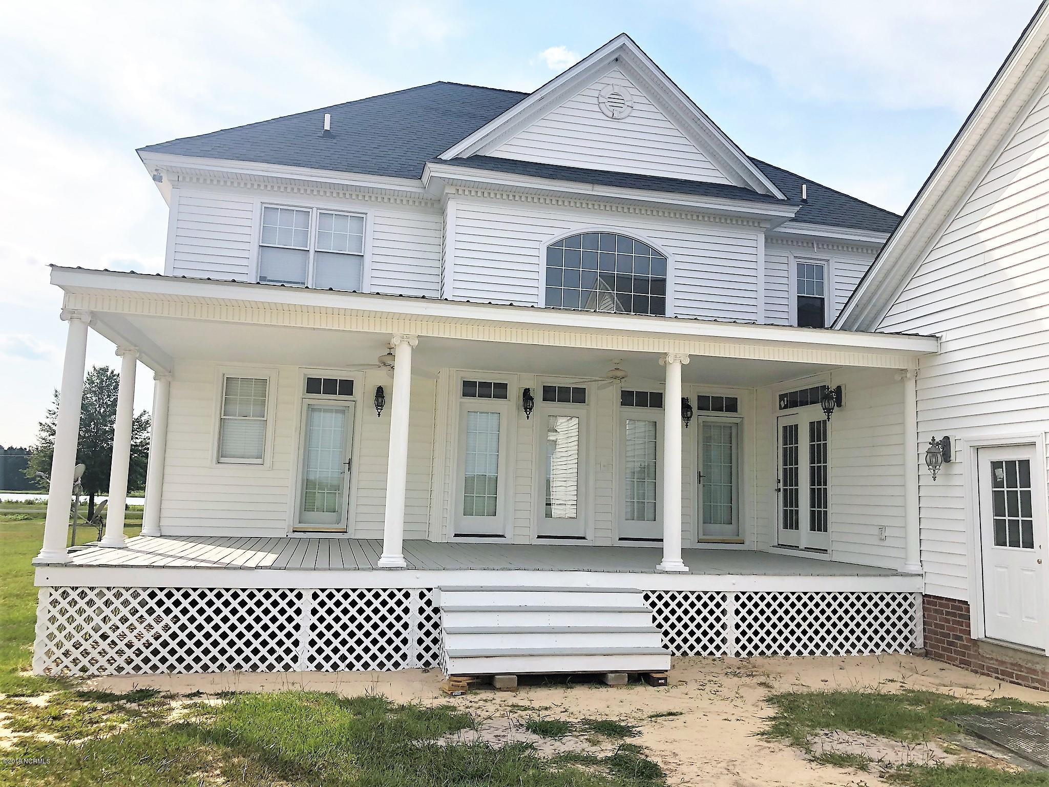 1768 Greens Bridge Road Garland, NC 28441 - Photo 50 of 59 Rear Porch with access to Master Bath, Family Room and Office