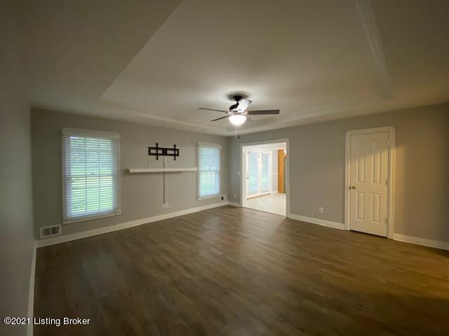 Living Room features nice vinyl plank flooring