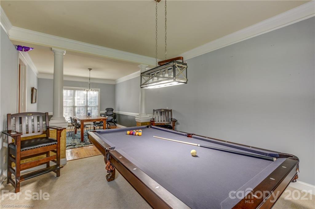 2678 Landing Pointe Drive Clover, SC 29710 - Photo 19 of 48 a room with furniture pool table gym equipment and windows