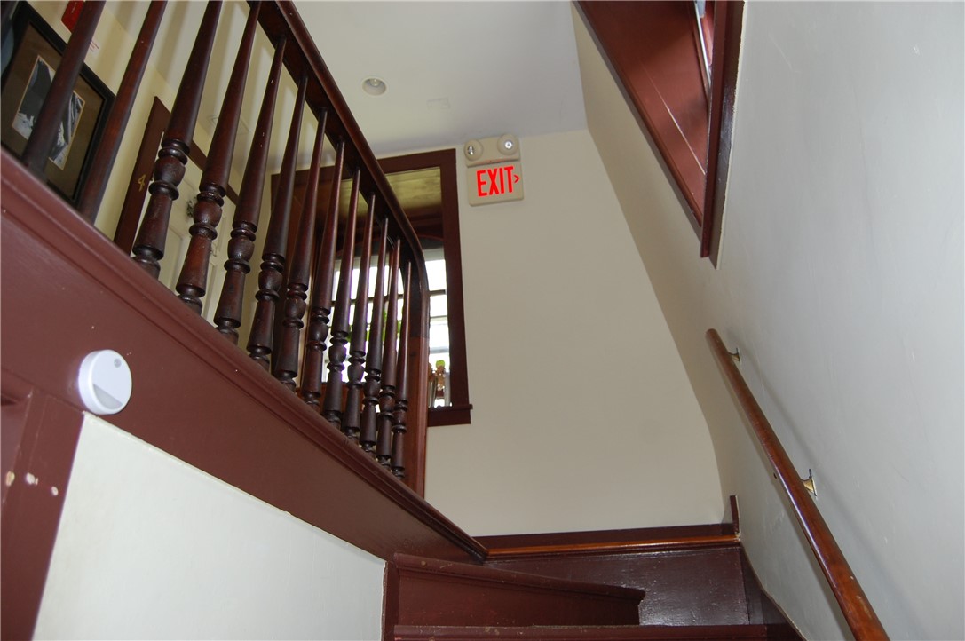 7 Nichols Lane, Unit 5 Hopkinton, RI 02832 - Photo 17 of 19 Rear Stairwell