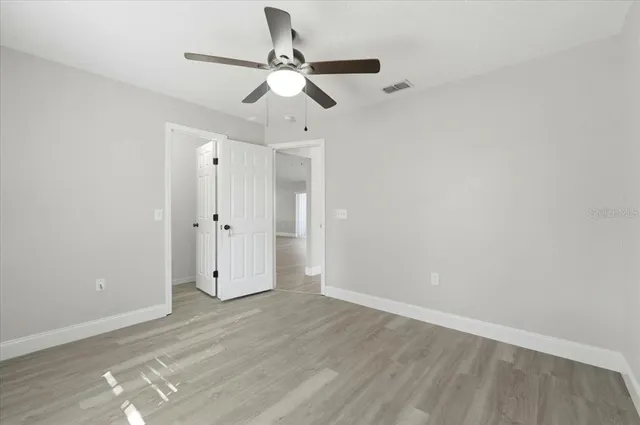 wooden floor in an empty room