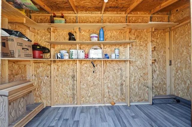 a house view with a outdoor space