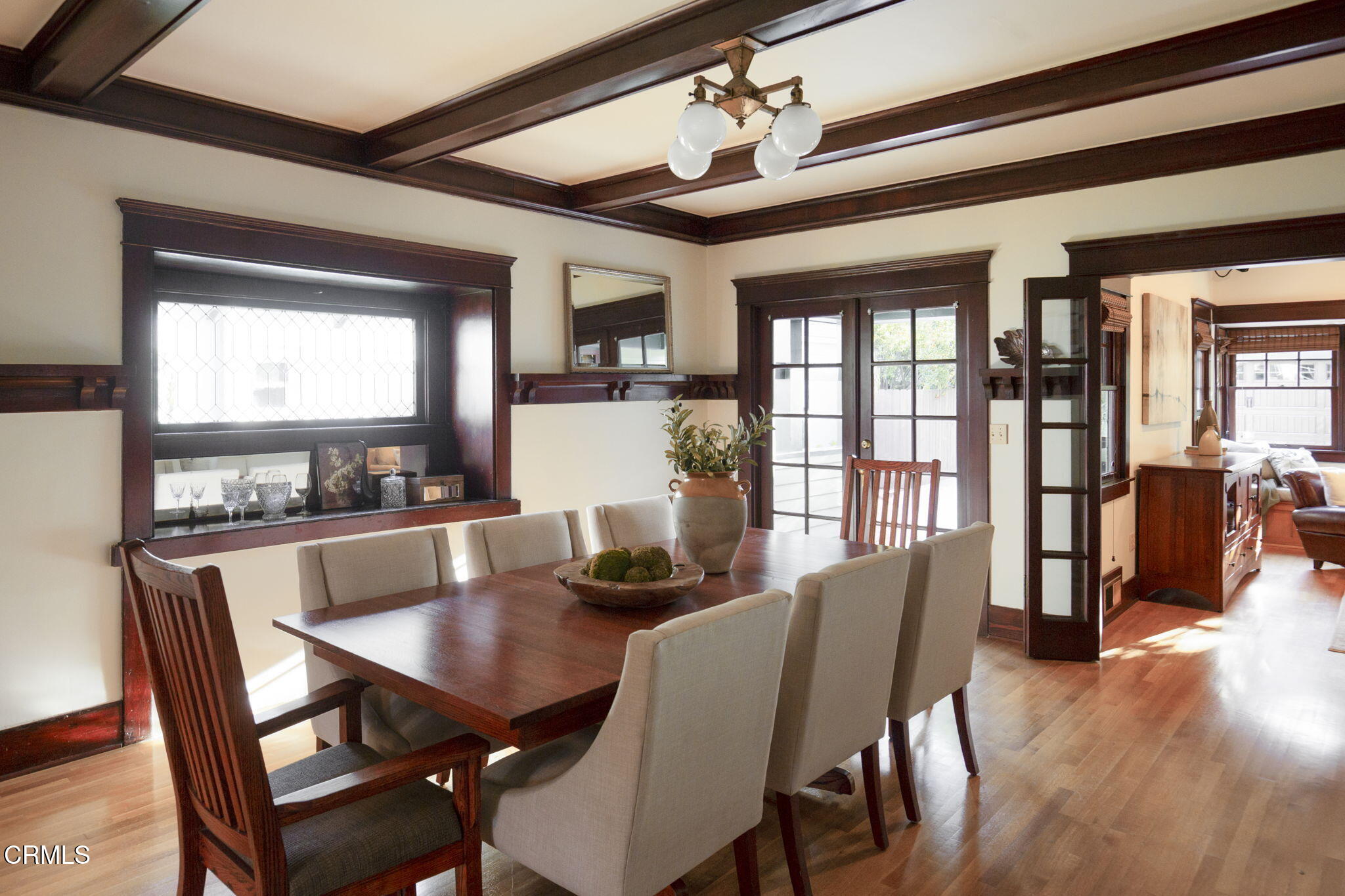 1813 Wayne Avenue South Pasadena, CA 91030 - Photo 19 of 56 a view of a dining room with furniture window and wooden floor