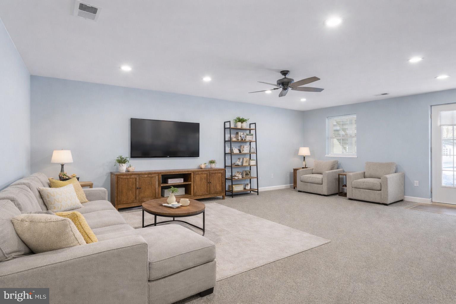 7955 Arbor Way Owings, MD 20736 - Photo 62 of 83 Basement Virtually Staged (Family Room)