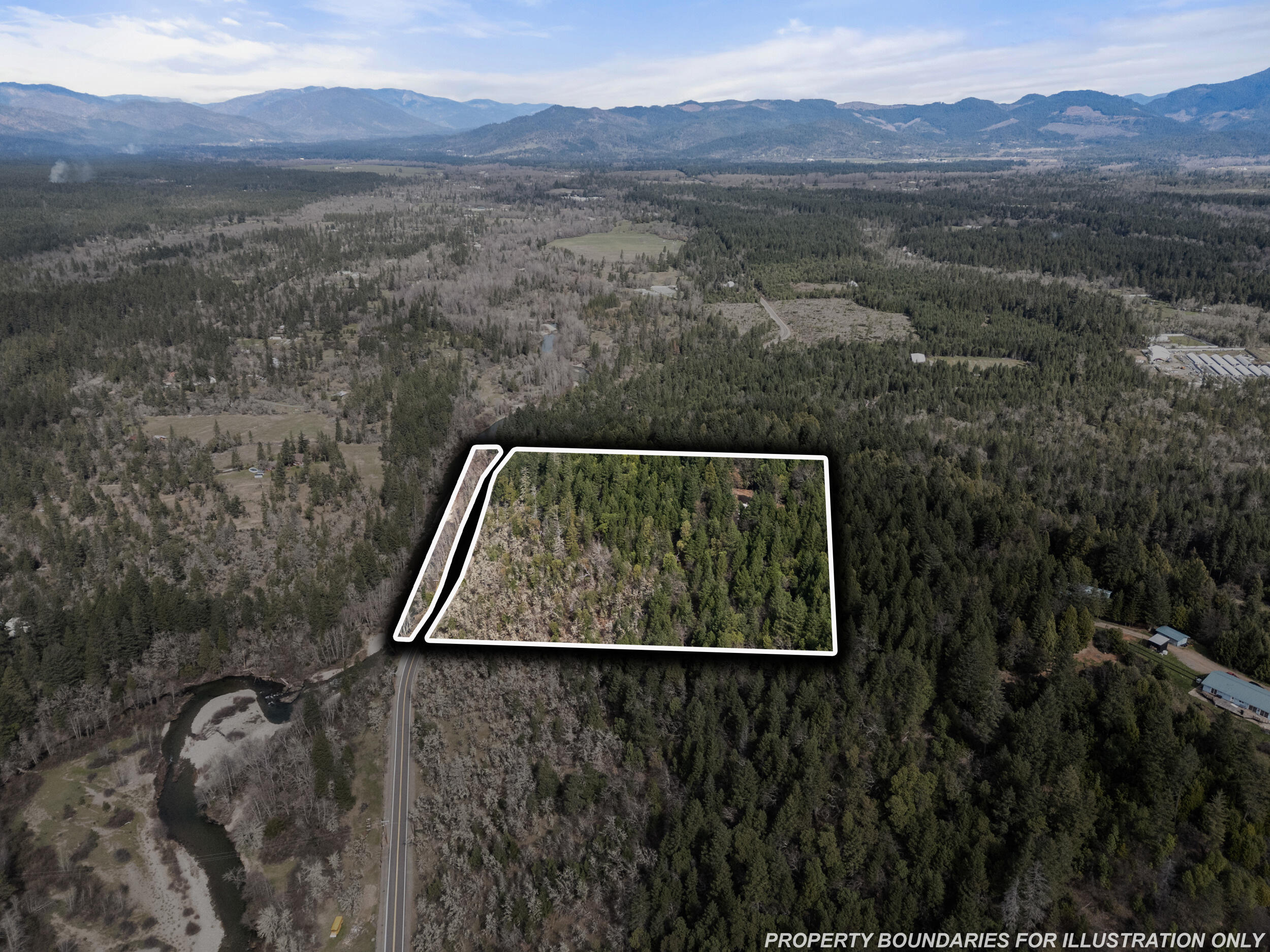 6223 Takilma Road Cave Junction, OR 97523 - Photo 13 of 24 6223 takilma rd - lotline 4