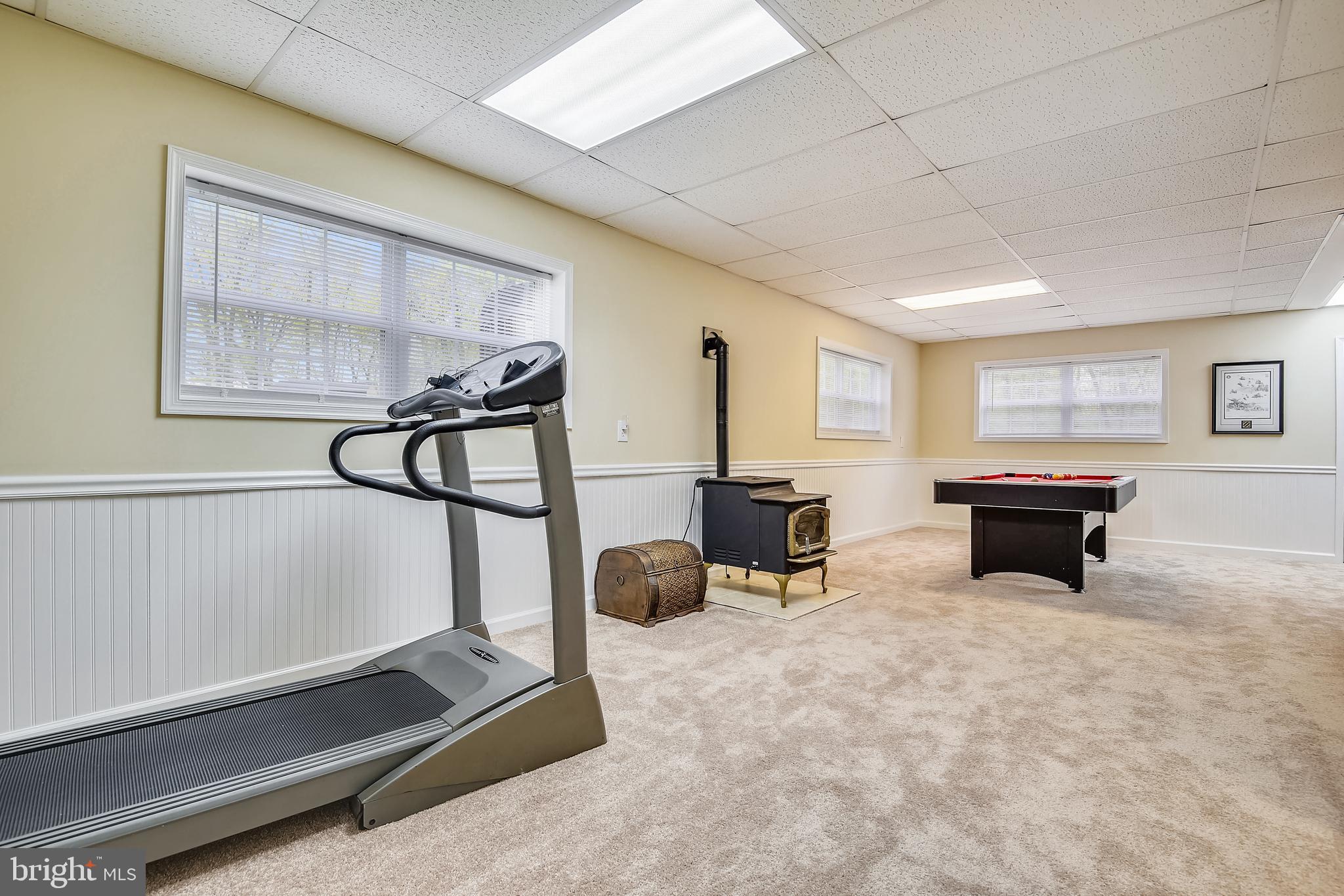 3285 Bert Koontz Road Taneytown, MD 21787 - Photo 47 of 78 Lower Level Rec/Game Room