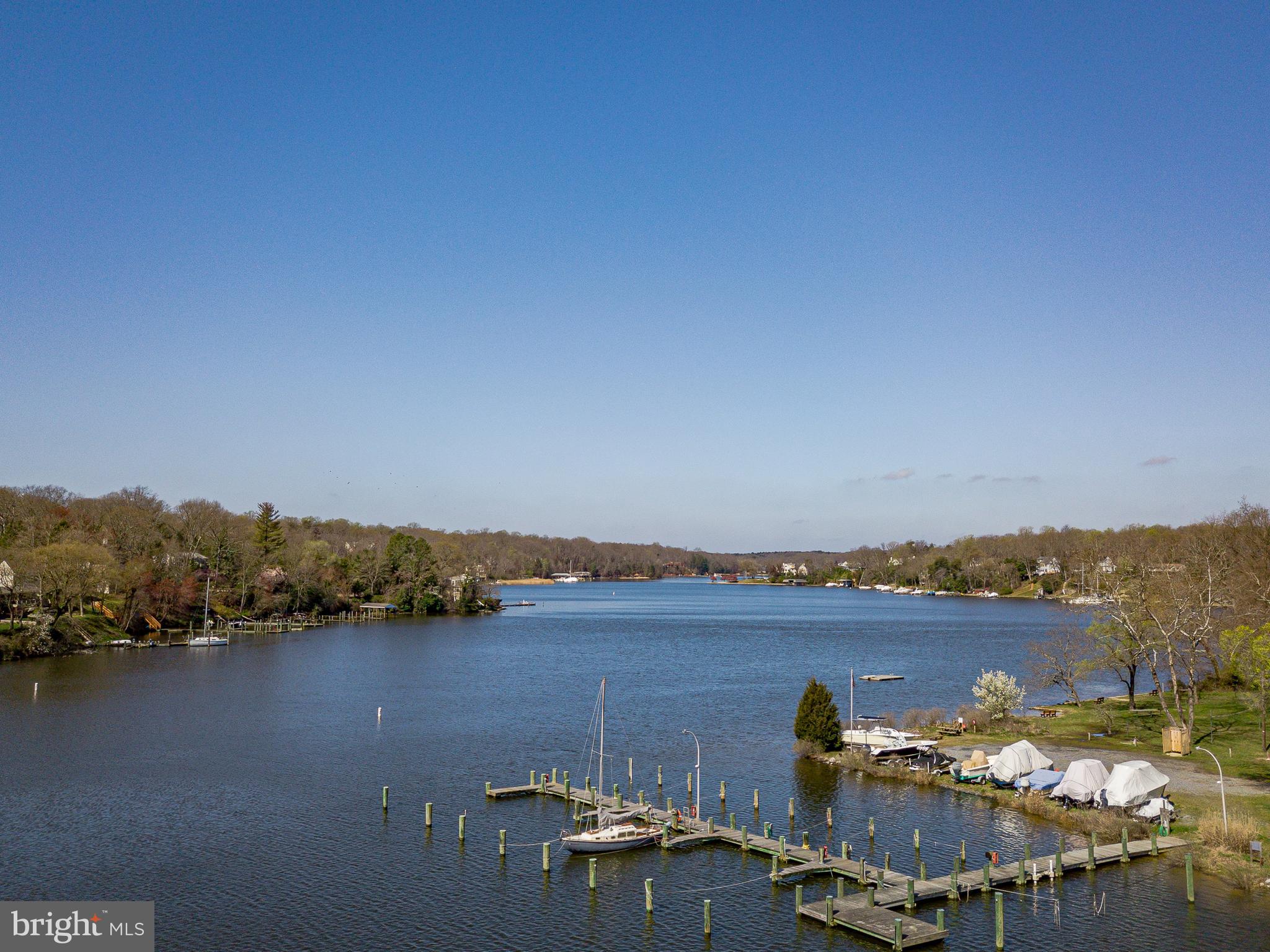 635 Shore Road Severna Park, MD 21146 - Photo 42 of 43 View from pier down Severn River