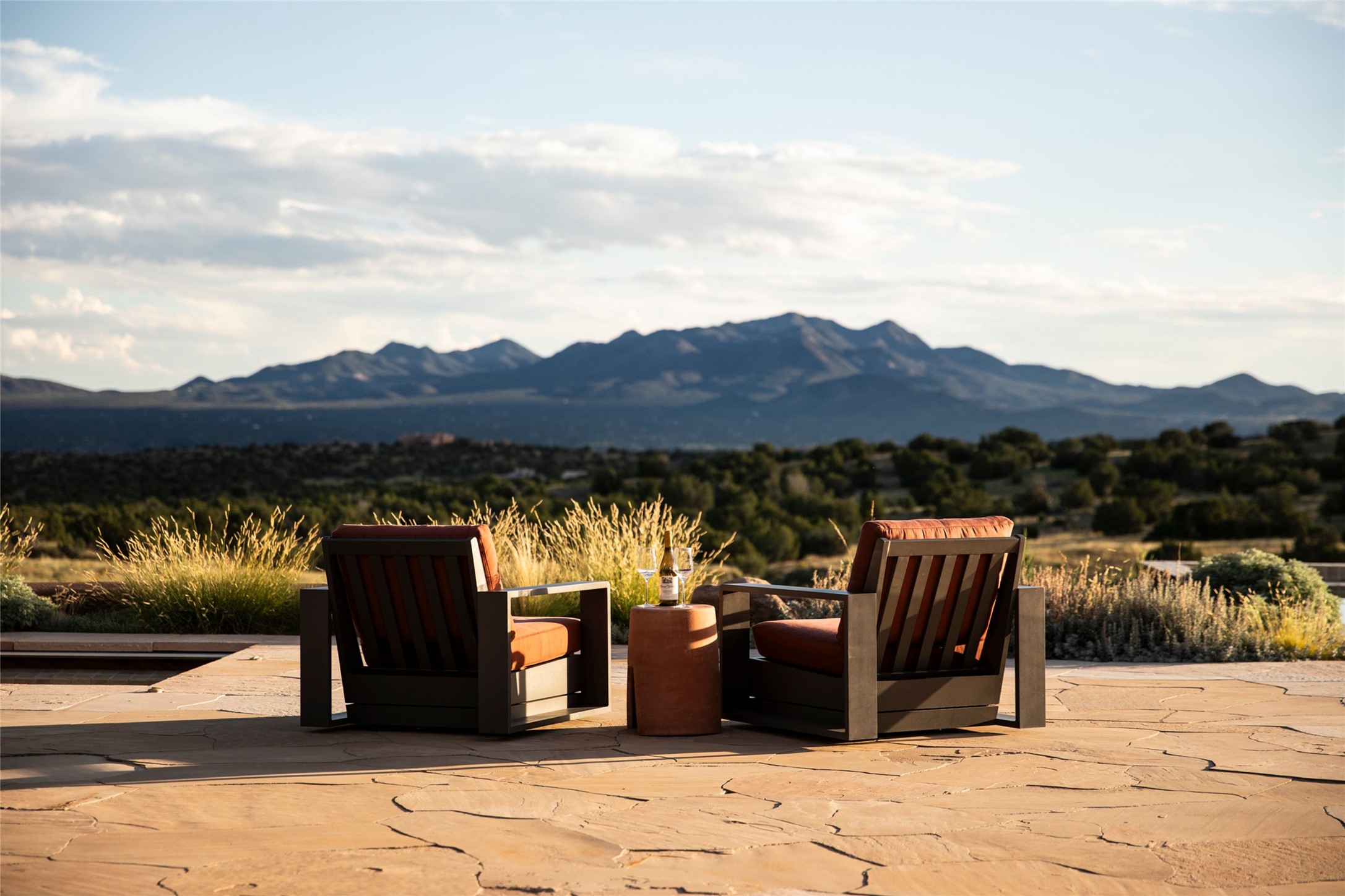 37 Rancho Alegre Road Santa Fe, NM 87508 - Photo 20 of 69 Epic Views from Pool of Ortiz Mountains
