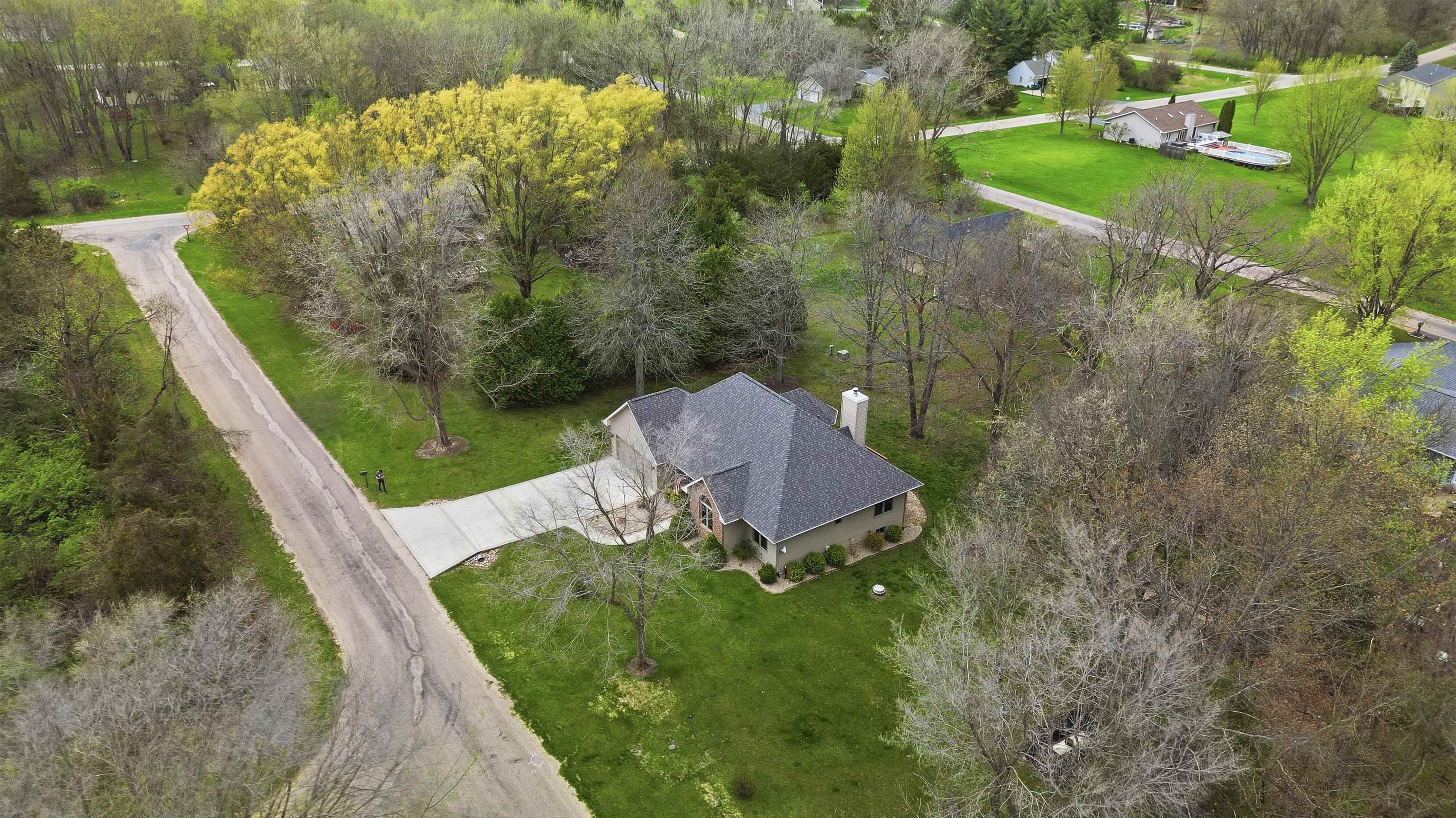 307 Portage Lane Dixon, IL 61021 - Photo 34 of 38 a view of a lake with a yard