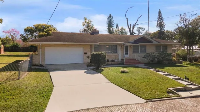 a view of a house with pool