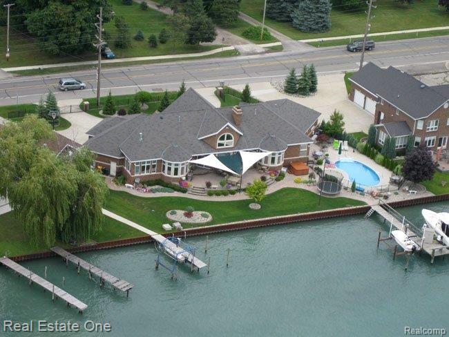 3833 Pointe Tremble Road Algonac, MI 48001 - Photo 6 of 25 Aerial View
