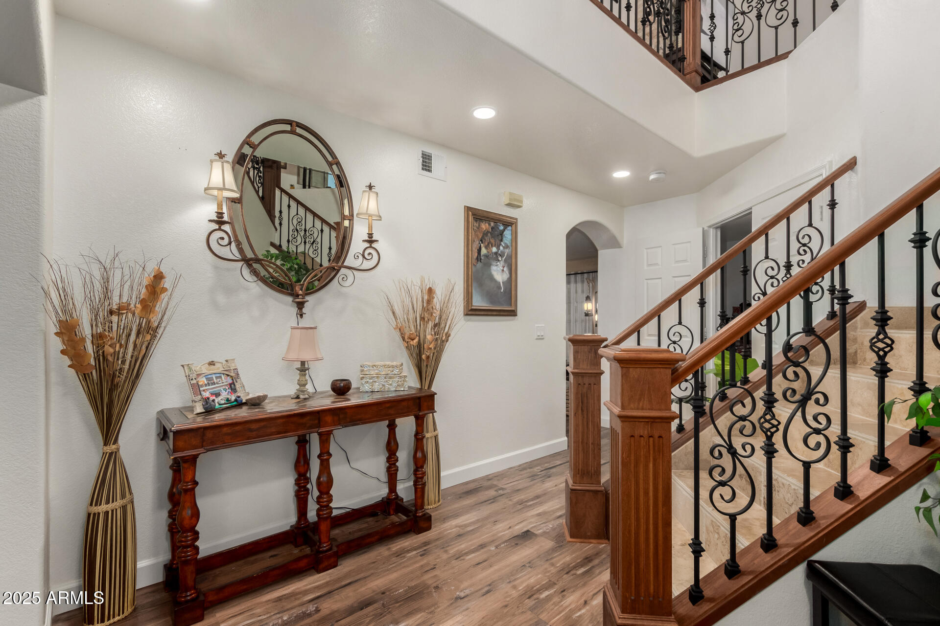 5956 East Phelps Road Scottsdale, AZ 85254 - Photo 10 of 60 a view of entryway with a wooden floor