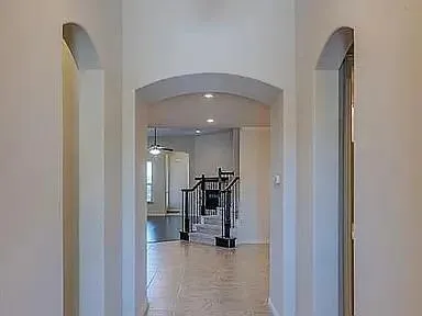 a view of a livingroom with a furniture