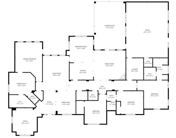 a picture of floor plan