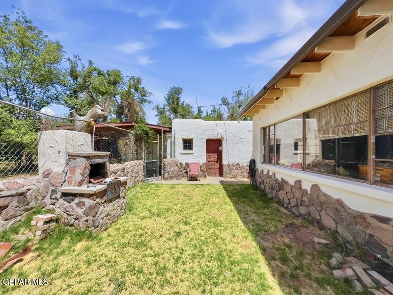 4135 Emory Road El Paso, TX 79922 - Photo 17 of 73 a view of a house with backyard and sitting area