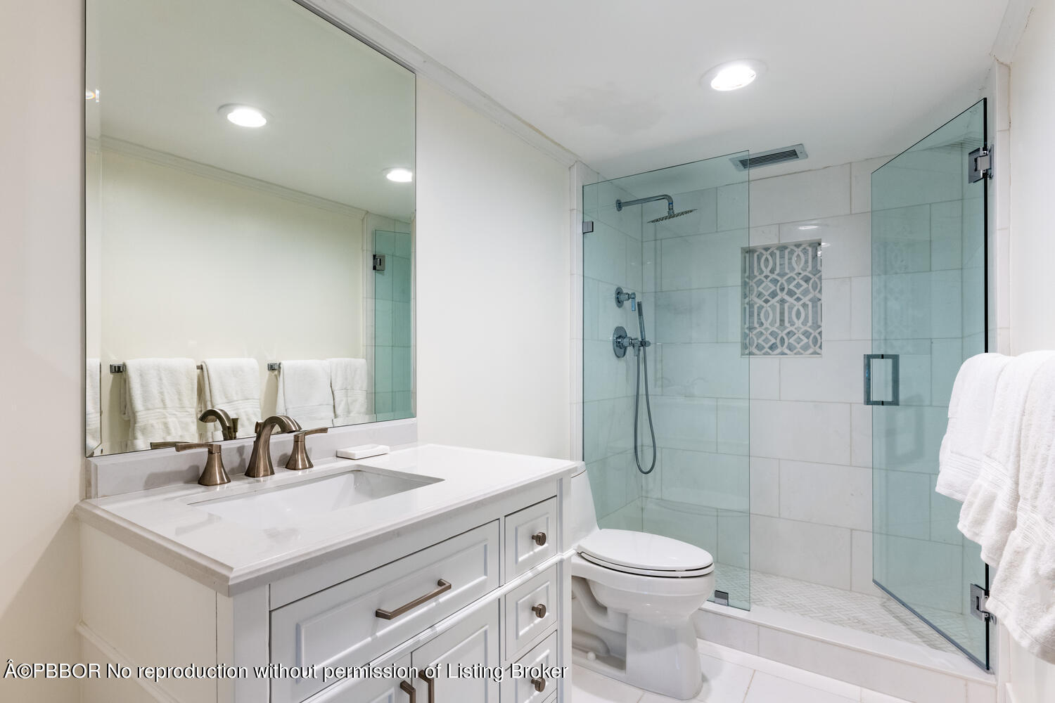434 Chilean Avenue, Unit 2D Palm Beach, FL 33480 - Photo 13 of 19 a bathroom with a sink toilet and shower