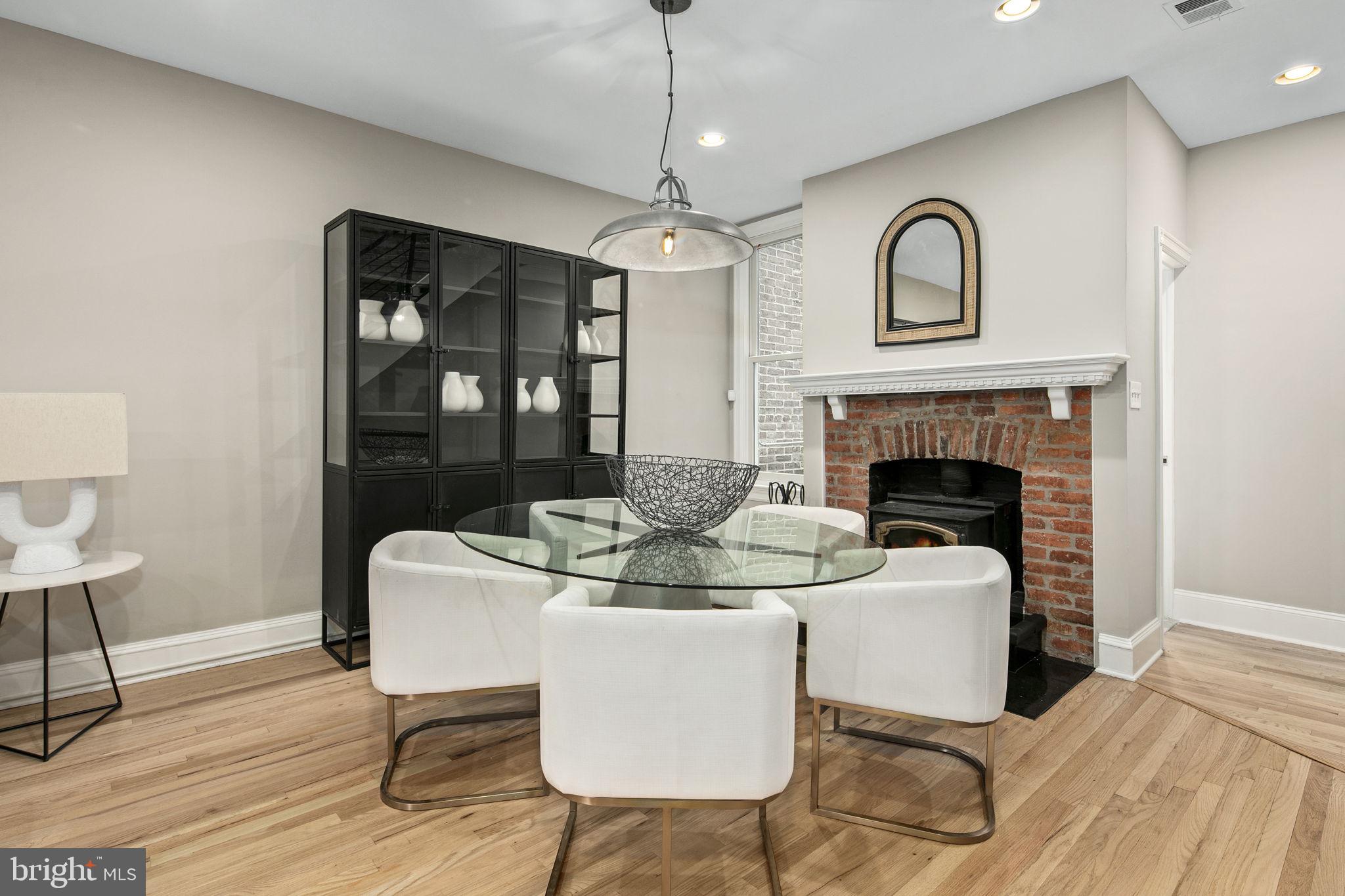 650 G Street Northeast Washington, DC 20002 - Photo 6 of 49 Wood burning stove