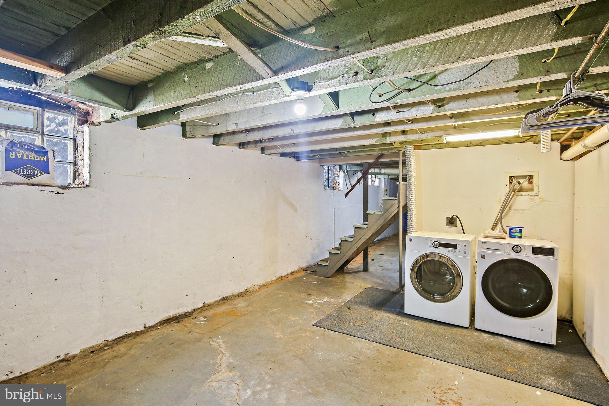 211 North Streeper Street Baltimore, MD 21224 - Photo 30 of 33 a utility room with dryer and washer