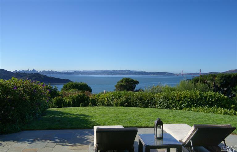 a view of a big yard next to a yard