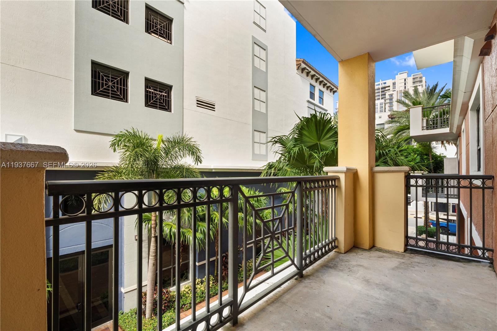 8395 Southwest 73rd Avenue, Unit 115 Miami, FL 33143 - Photo 16 of 26 a view of a balcony