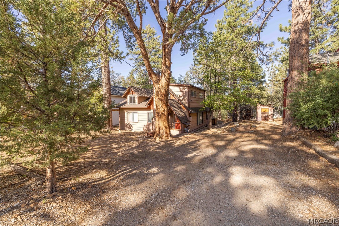 773 Sunset Lane Sugarloaf, CA 92386 - Photo 31 of 33 a view of a tree in front of a house