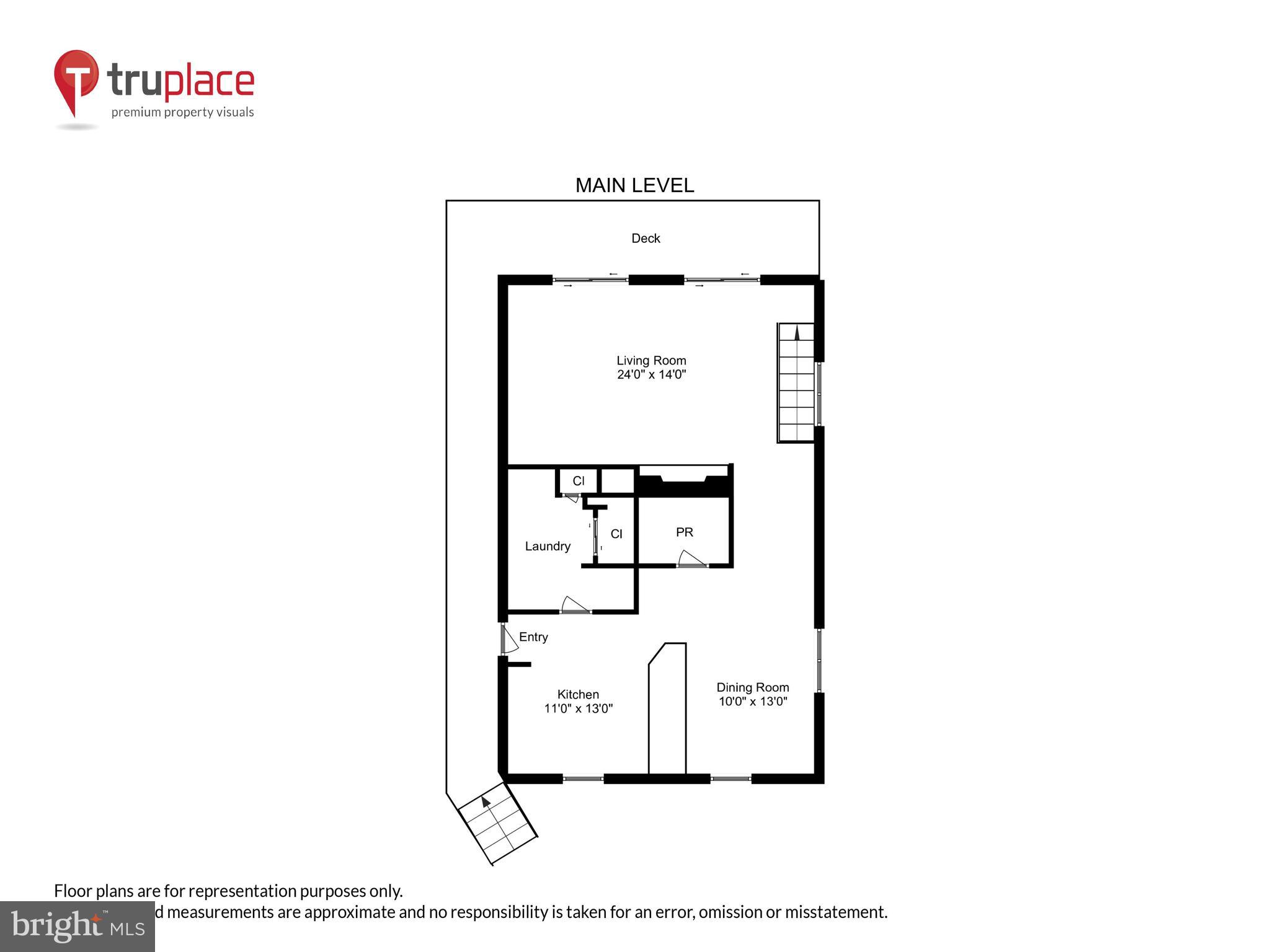 591 Riverside Drive Pasadena, MD 21122 - Photo 30 of 31 Main level floorplan