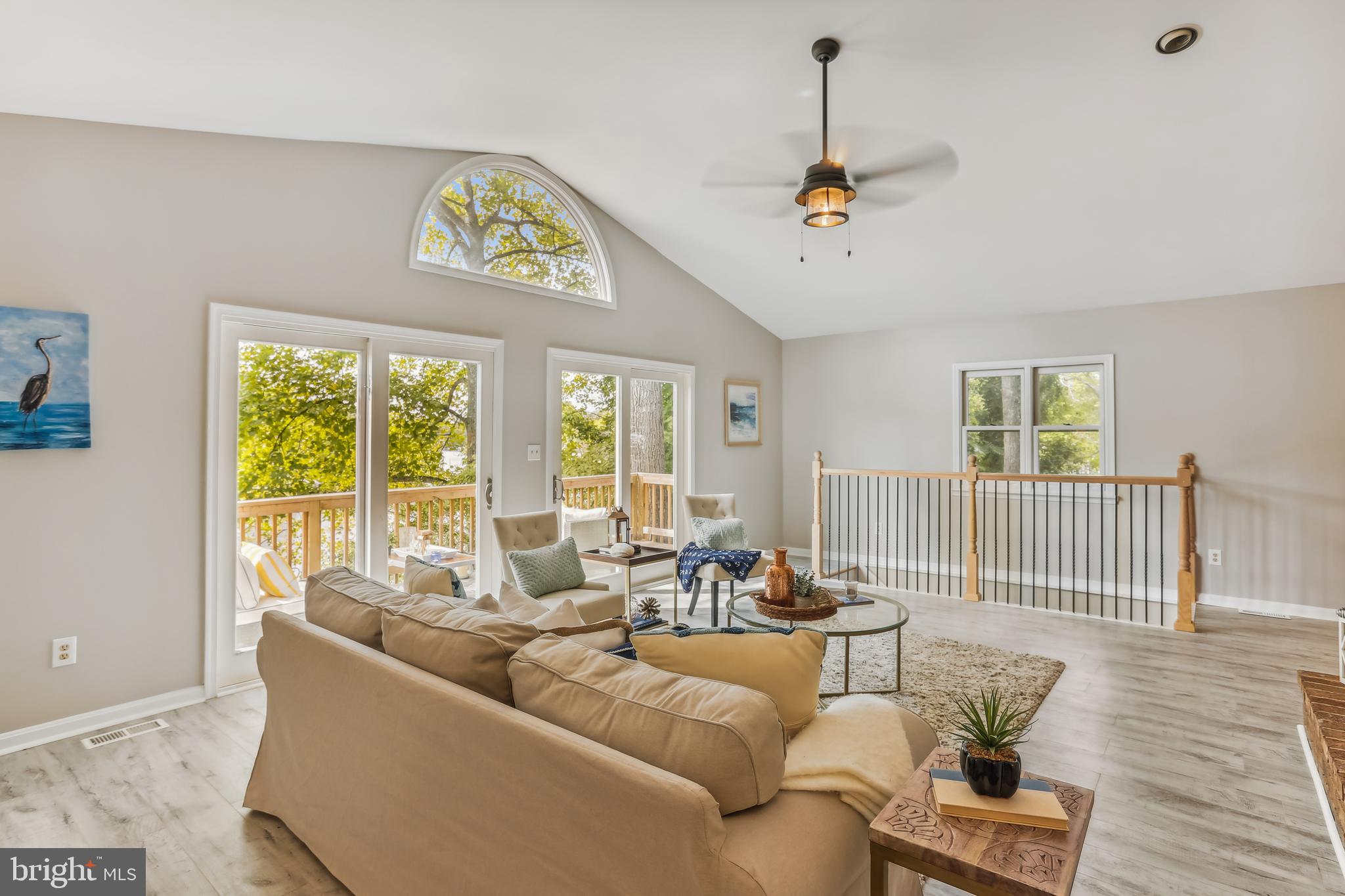 591 Riverside Drive Pasadena, MD 21122 - Photo 7 of 31 Family room with beautiful water views