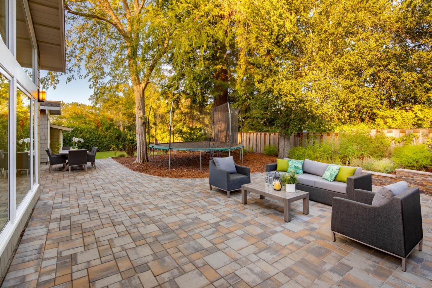 631 La Mesa Drive Portola Valley, CA 94028 - Photo 25 of 27 a outdoor space with patio furniture