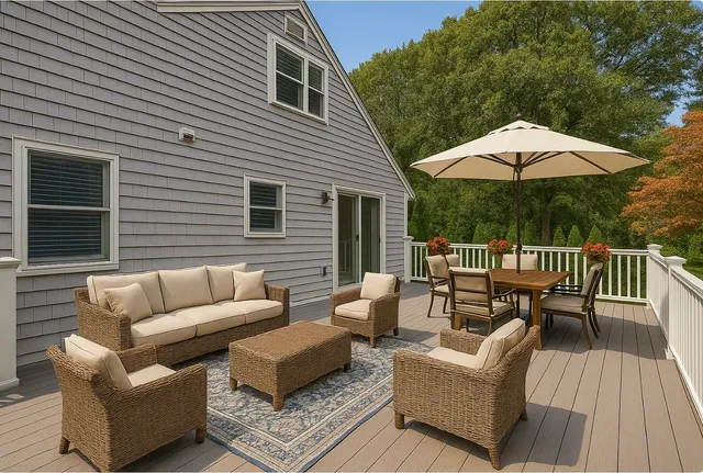 wooden floor in an empty room