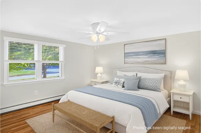 a view of deck with wooden floor and fence