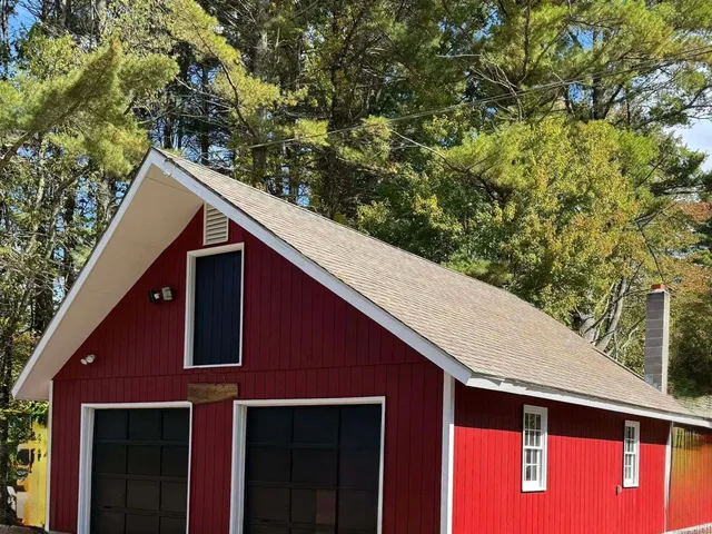 a front view of house with yard