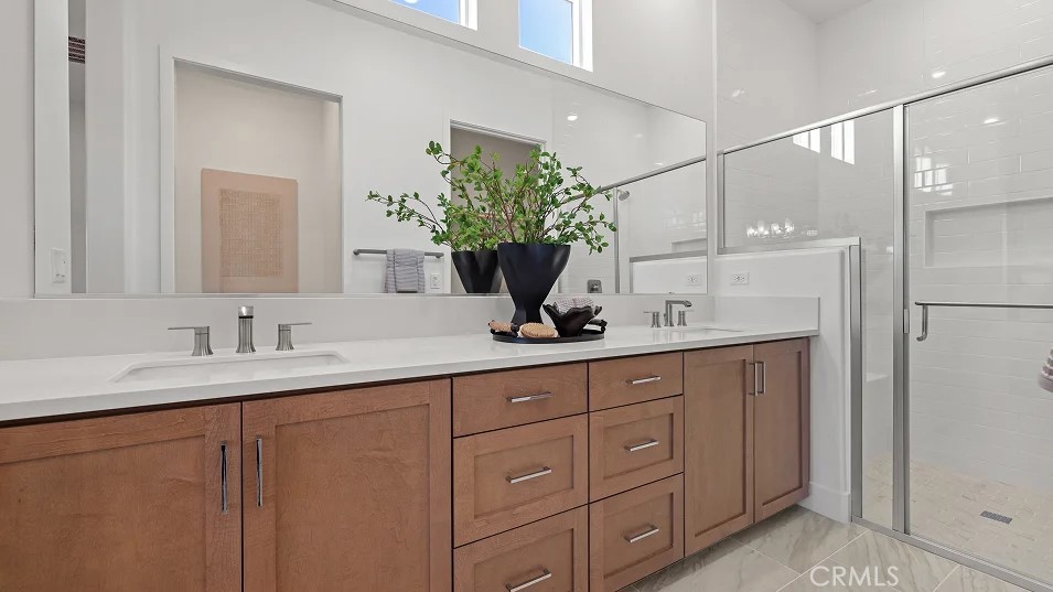 1355 Gavilan Ridge Rancho Mission Viejo, CA 92694 - Photo 11 of 26 a bathroom with a sink and a mirror