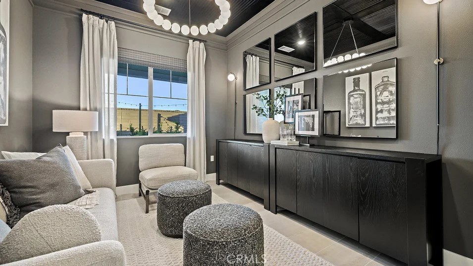 1355 Gavilan Ridge Rancho Mission Viejo, CA 92694 - Photo 14 of 26 a living room with furniture and a floor to ceiling window
