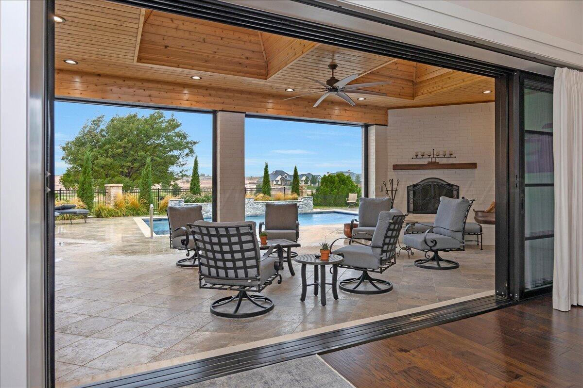 1407 Waggoner Ranch Road Amarillo, TX 79124 - Photo 18 of 99 18-Patio From Living