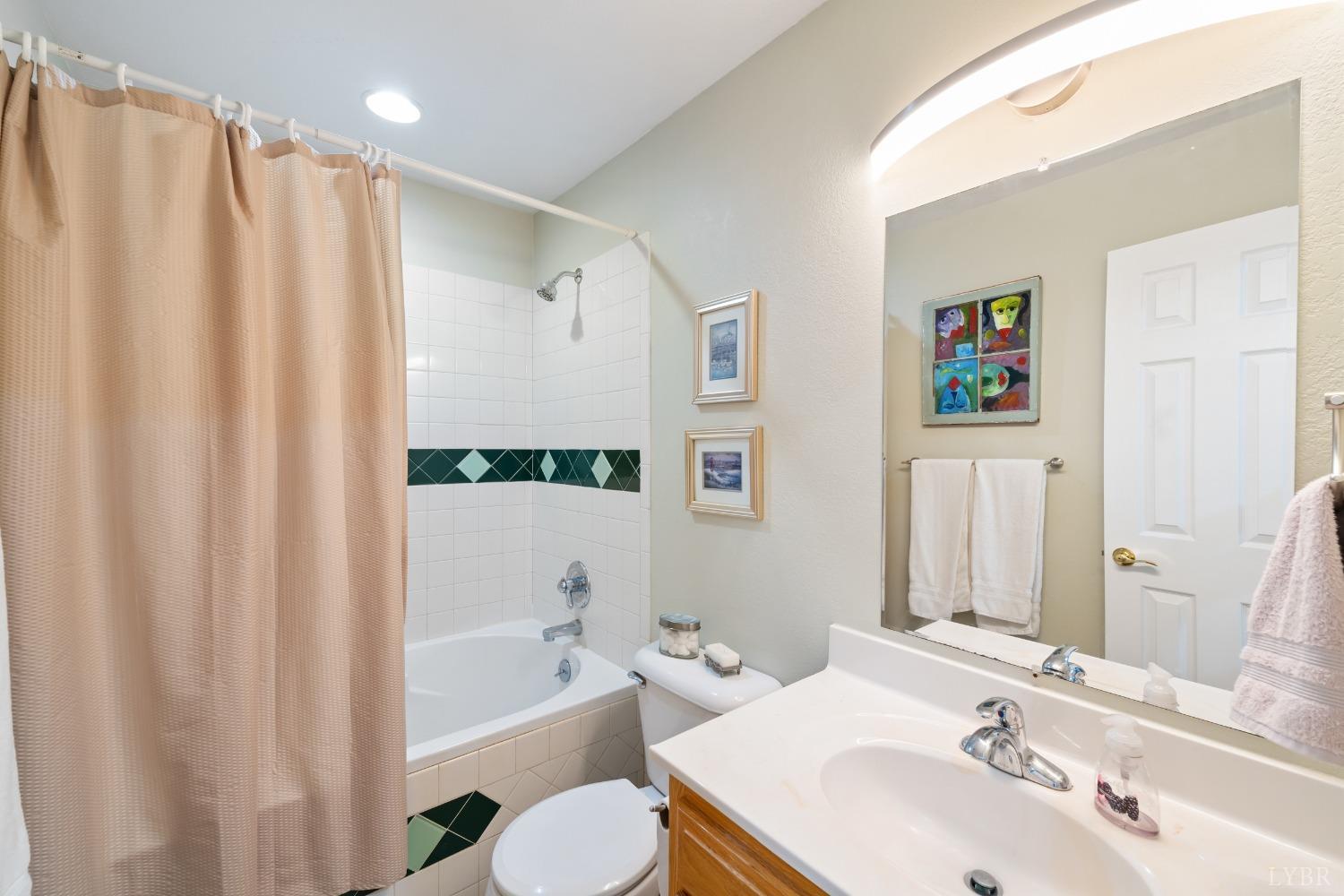 1136 Heavens View Drive Goode, VA 24556 - Photo 40 of 60 a bathroom with a sink toilet and shower