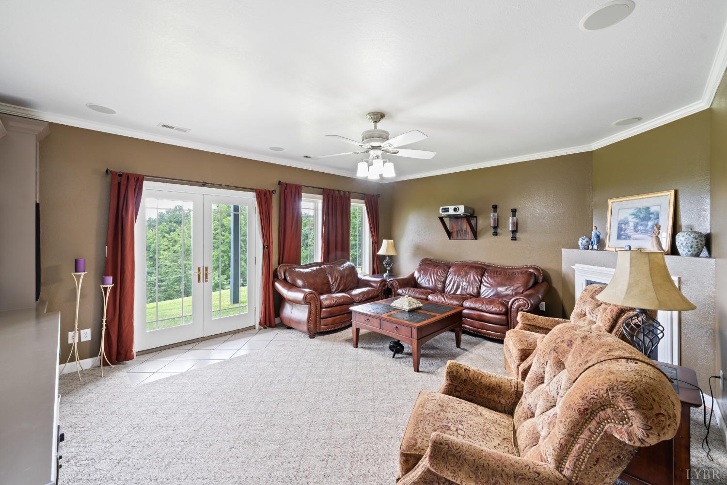 1136 Heavens View Drive Goode, VA 24556 - Photo 50 of 60 a living room with furniture and a large window
