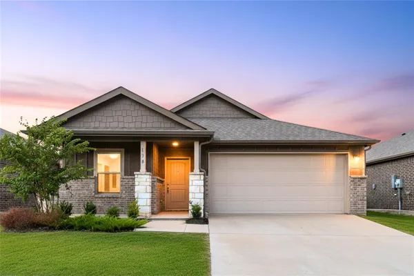 front view of house with a yard