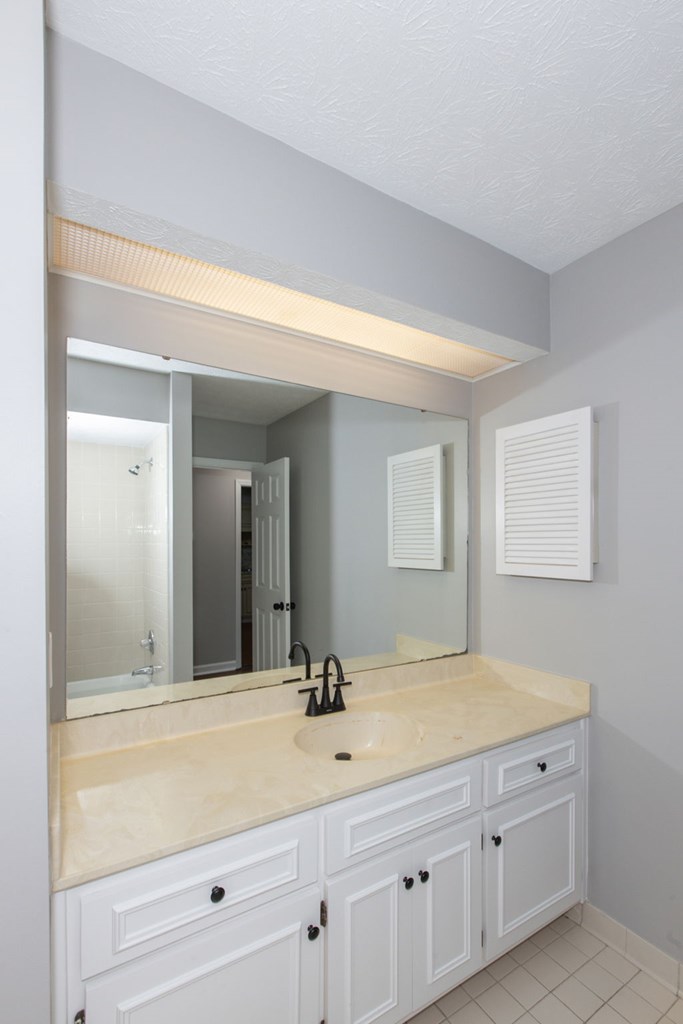 3613 Maryland Circle, Unit A Columbus, GA 31907 - Photo 13 of 28 a bathroom with a sink and a mirror
