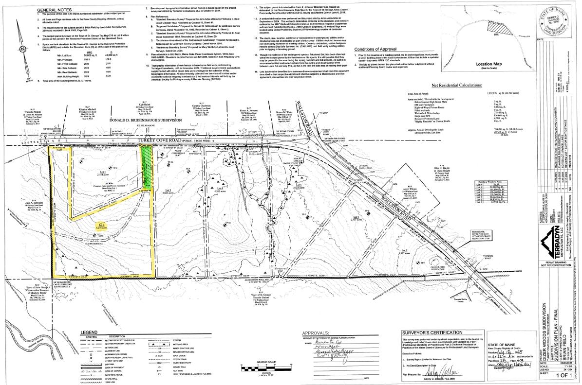 Lot #2 Turkey Cove Road Tenants Harbor, ME 04860 - Photo 1 of 2 lot #2 Map