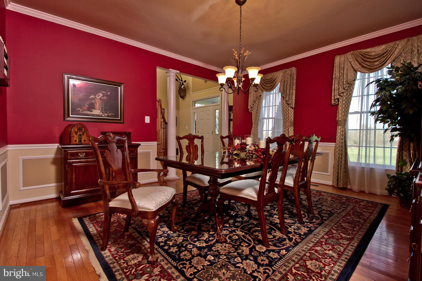 6532 Ford Road Frederick, MD 21702 - Photo 7 of 30 Dining Room has crown, chair rail