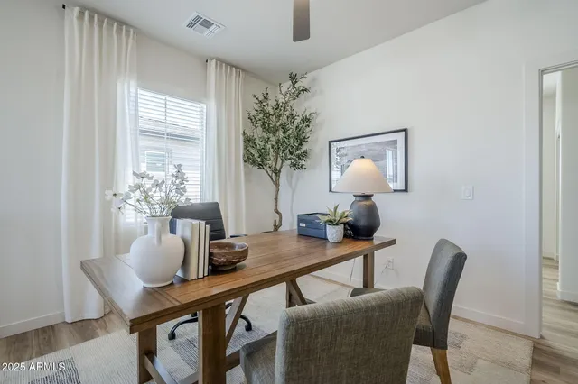 wooden floor in an empty room
