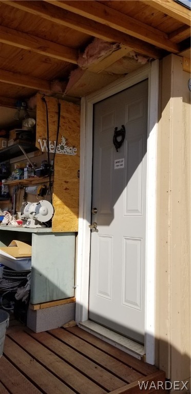 4550 Smoketree Road Golden Valley, AZ 86413 - Photo 10 of 38 a view of storage and utility room
