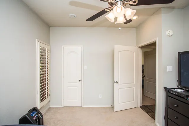 a spacious bathroom with a double vanity sink mirror and