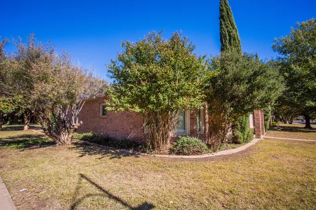 a view of outdoor space and yard